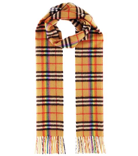 burberry cashmere scarf rainbow review|authentic burberry cashmere scarf.